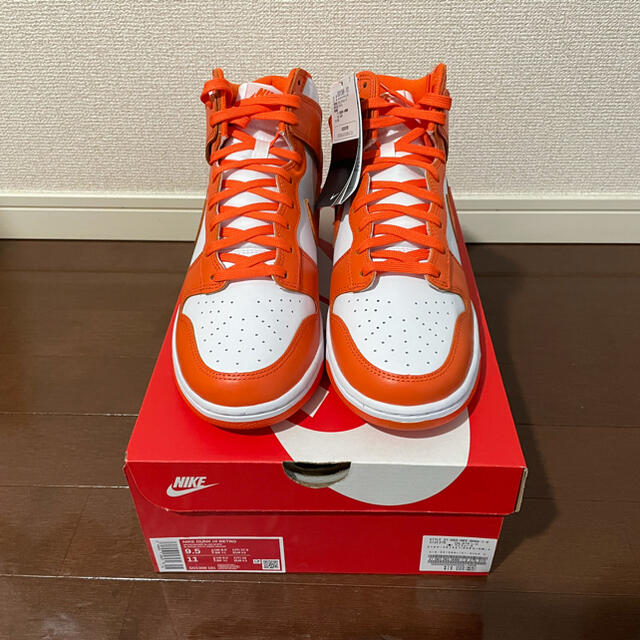 NIKE(ナイキ)のNIKE DUNK HIGH "SYRACUSE" シラキュース メンズの靴/シューズ(スニーカー)の商品写真