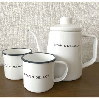 ディーンアンドデルーカ(DEAN & DELUCA)のホーローケトルセット＊ディーンアンドデルーカ(グラス/カップ)