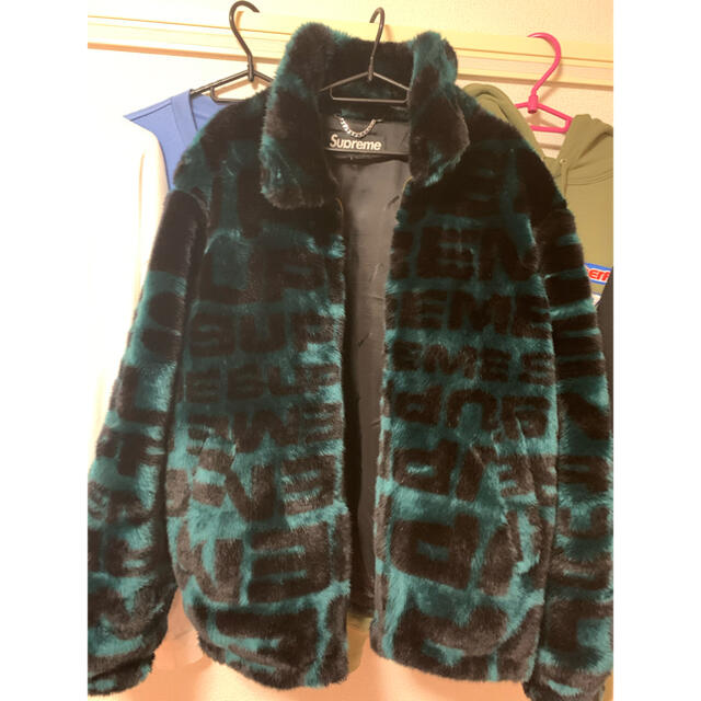 Supreme Faux Fur Repeater Bomber Jacket