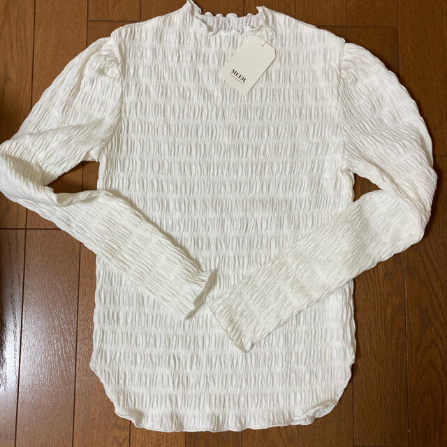 クーポン発行 【新品】meer. Shirring / POWER dress tops トップス