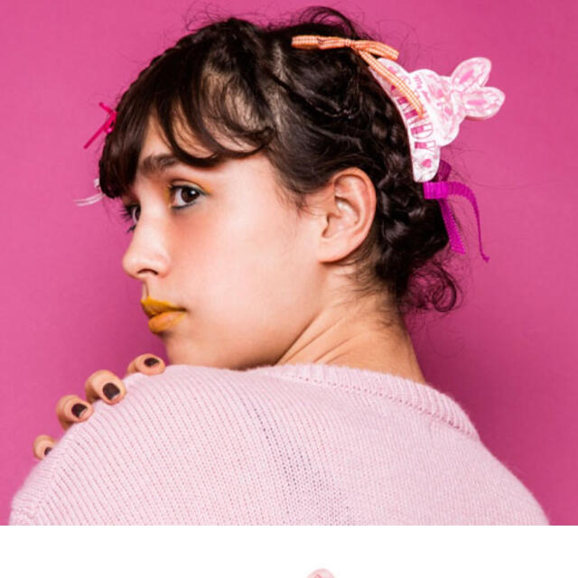 Candy Stripper(キャンディーストリッパー)のcandy stripper バニー　クリップ　バレッタ レディースのヘアアクセサリー(バレッタ/ヘアクリップ)の商品写真