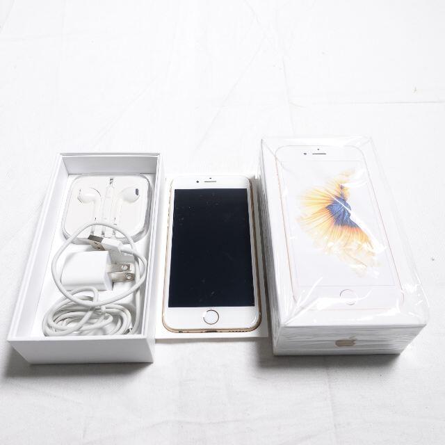 Apple(アップル)の■Apple　iPhone 6S　白　保護シート付 スマホ/家電/カメラのスマートフォン/携帯電話(スマートフォン本体)の商品写真