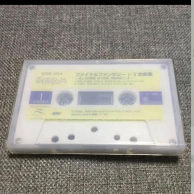 値下げファイナルファンタジー I・II全曲集カセットテープ1988年製レア品美品 エンタメ/ホビーのCD(ゲーム音楽)の商品写真