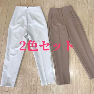 ザラ(ZARA)の【ZARA】Sサイズ／ハイウエストパンツ(カジュアルパンツ)