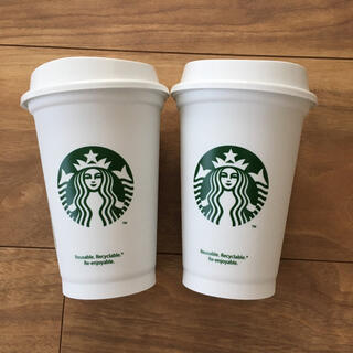 スターバックスコーヒー(Starbucks Coffee)のスターバックス リューザブルカップ 355ml 2個(容器)