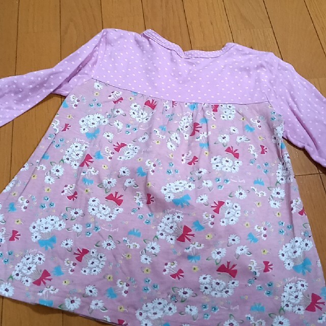 KP(ニットプランナー)のKP　ニットプランナー　カットソー　チュニック　130 キッズ/ベビー/マタニティのキッズ服女の子用(90cm~)(Tシャツ/カットソー)の商品写真