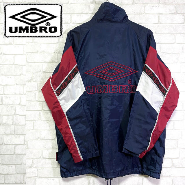 【90‘s】 UMBRO アンブロ デサント製 トラックジャケット ビッグロゴ