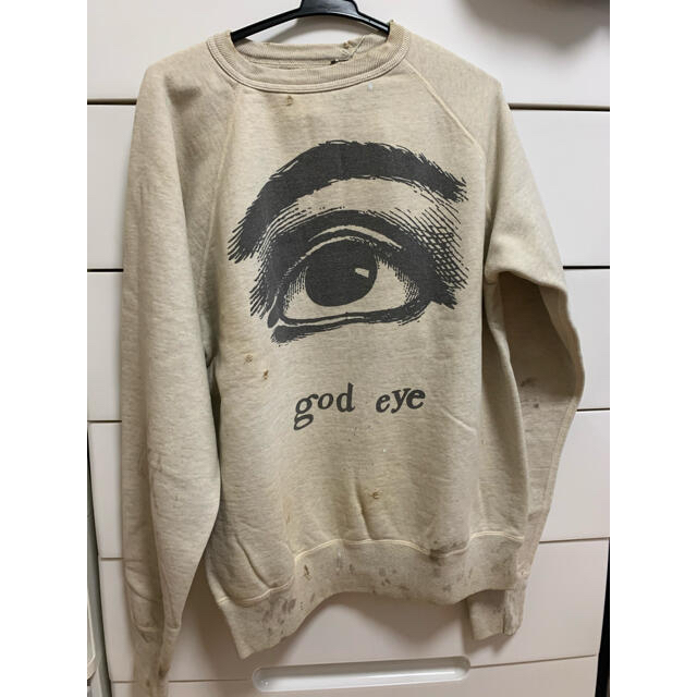 saint Michael god eye sweat shirt M