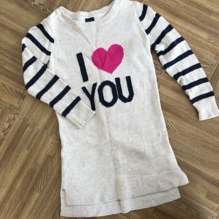 ギャップキッズ(GAP Kids)の【GAPキッズ】ニットチュニック110cm(ニット)