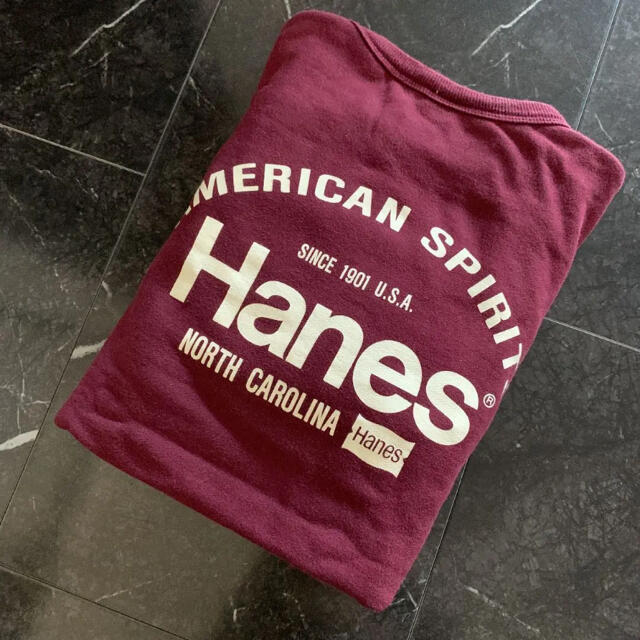 Hanes(ヘインズ)の70年代  Hanes  古着 OLD ヴィンテージスエット レッドフラッグタグ メンズのトップス(スウェット)の商品写真