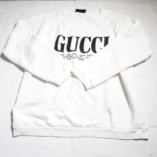 グッチ(Gucci)の■GUCCI　トレーナー　白　メンズ　XL(その他)