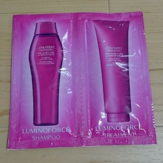 シセイドウ(SHISEIDO (資生堂))の資生堂 ザ・ヘアケア ルミノフォース シャンプー&トリートメント サンプル(その他)