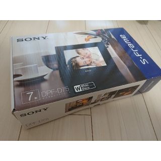 ソニー(SONY)のSONY S-frame DPF_D75 シルバー(フォトフレーム)