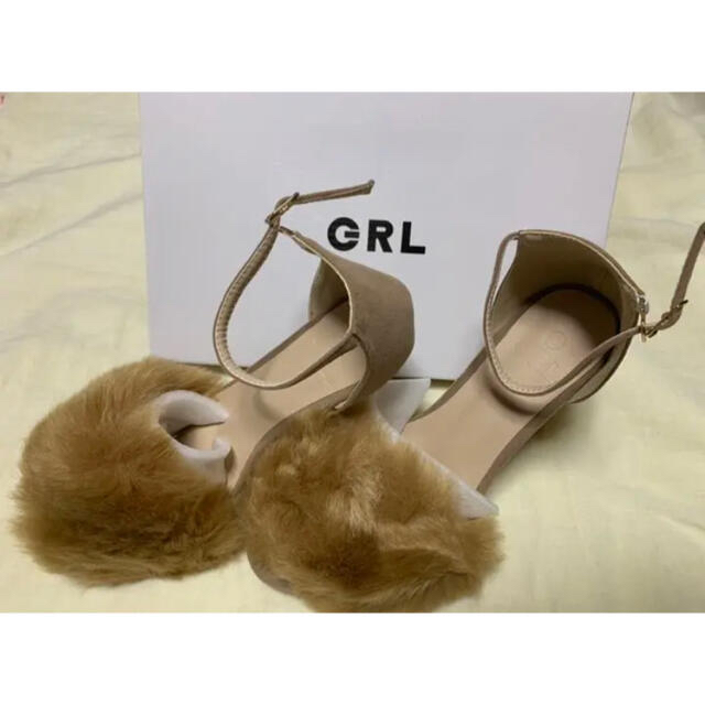 GRL(グレイル)のGRL ファーサンダル ファーパンプス レディースの靴/シューズ(ハイヒール/パンプス)の商品写真