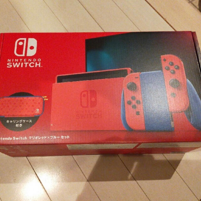 ニンテンドースイッチ  マリオレッド×ブルー 新品