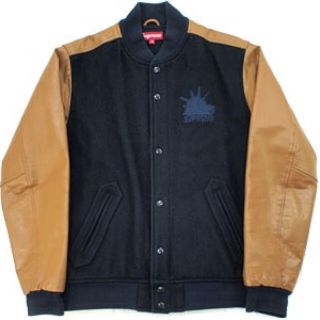 シュプリーム(Supreme)の【希少】supreme 07aw varsity jacket 自由の女神(スタジャン)