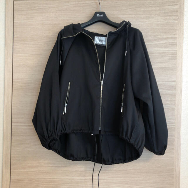 René(ルネ)のルネ♡ブルゾン ブラック 36 レディースのジャケット/アウター(ブルゾン)の商品写真