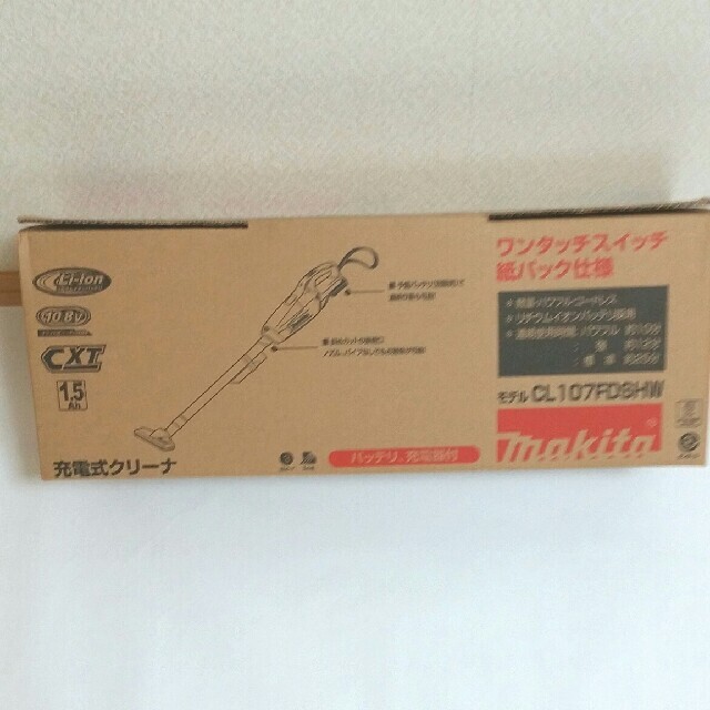 Makita(マキタ)のこっぴさん専用❗新品❗未使用❗マキタクリーナーCL 107FDSHW  スマホ/家電/カメラの生活家電(掃除機)の商品写真