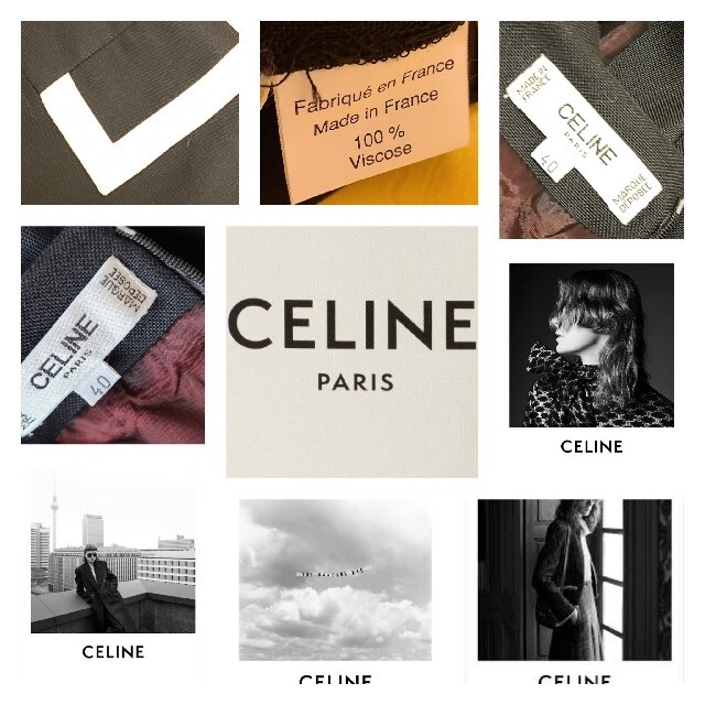 celine(セリーヌ)のCELINE セリーヌ　ワンピース レディースのワンピース(ひざ丈ワンピース)の商品写真