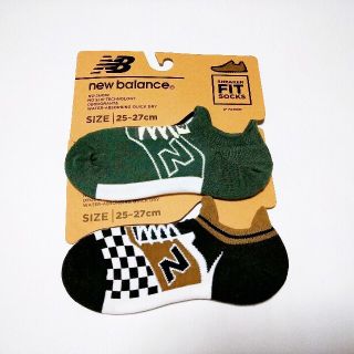 ニューバランス(New Balance)の新品未使用　newbalance 　スニーカーソックス 　メンズ　靴下(ソックス)