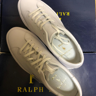 ポロラルフローレン(POLO RALPH LAUREN)のPOLO Ralph Lauren 26.0cm white(スニーカー)