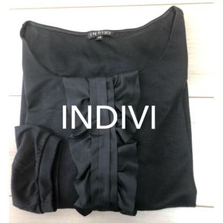 インディヴィ(INDIVI)のINDIVI / インディヴィ　カットソー　M(カットソー(長袖/七分))