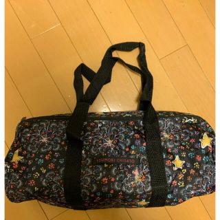 ツモリチサト(TSUMORI CHISATO)のツモリチサト　星柄　ドラム型ナイロンバック(ショルダーバッグ)