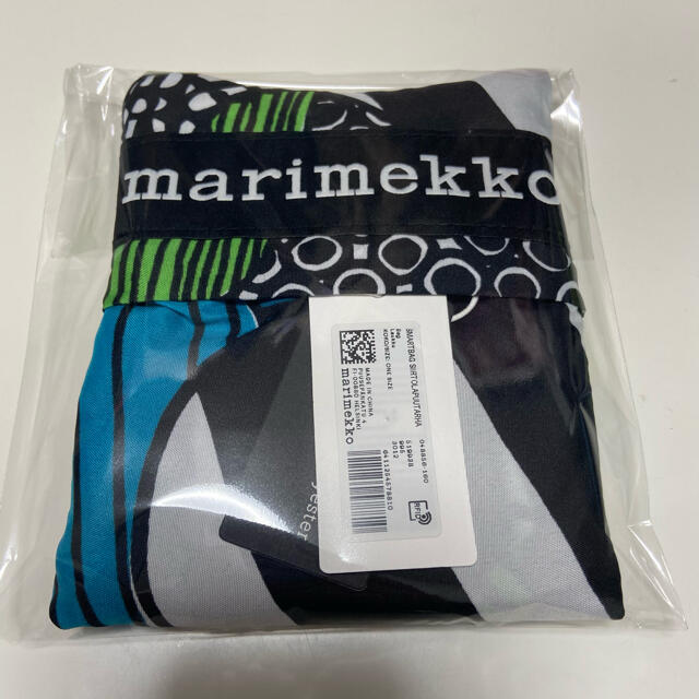 marimekko(マリメッコ)の新品未開封　マリメッコ　エコバッグ　マリロゴ レディースのバッグ(エコバッグ)の商品写真