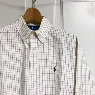 ラルフローレン(Ralph Lauren)のラルフローレン  チェック　シャツ　メンズ(シャツ)