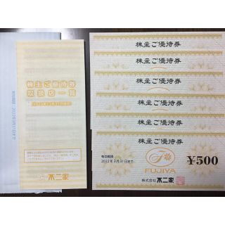 フジヤ(不二家)の不二家 株主優待券 3000円分(レストラン/食事券)