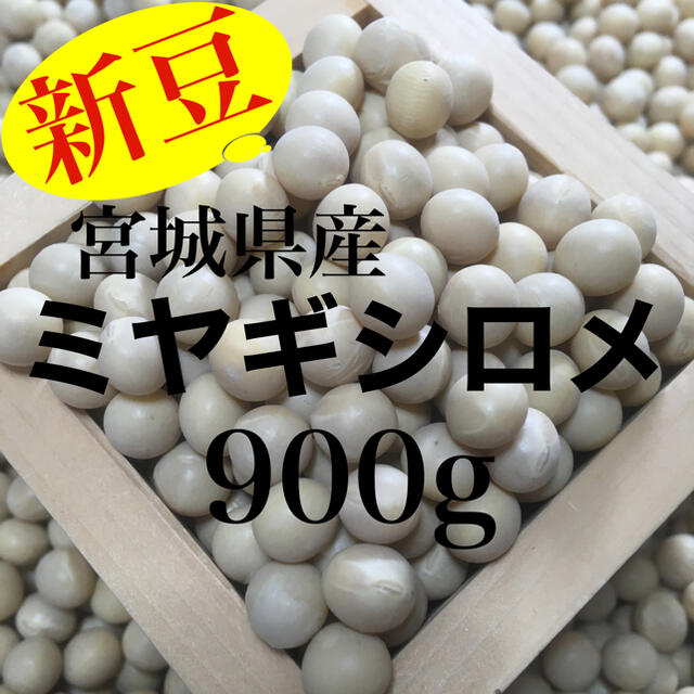 宮城県産大豆 １等級品質 ミヤギシロメ 900g 食品/飲料/酒の食品(野菜)の商品写真