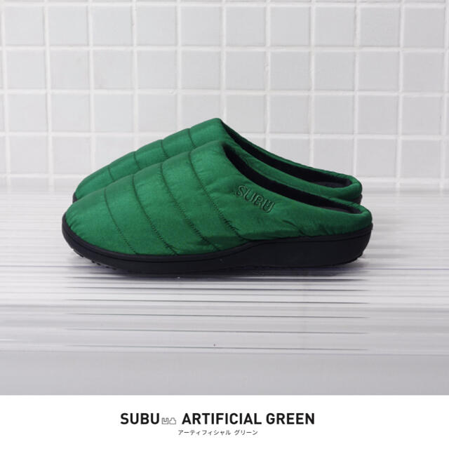 SUBU サンダル  ⓪ 　アーティフィシャルグリーン　スブ　今期モデル レディースの靴/シューズ(サンダル)の商品写真