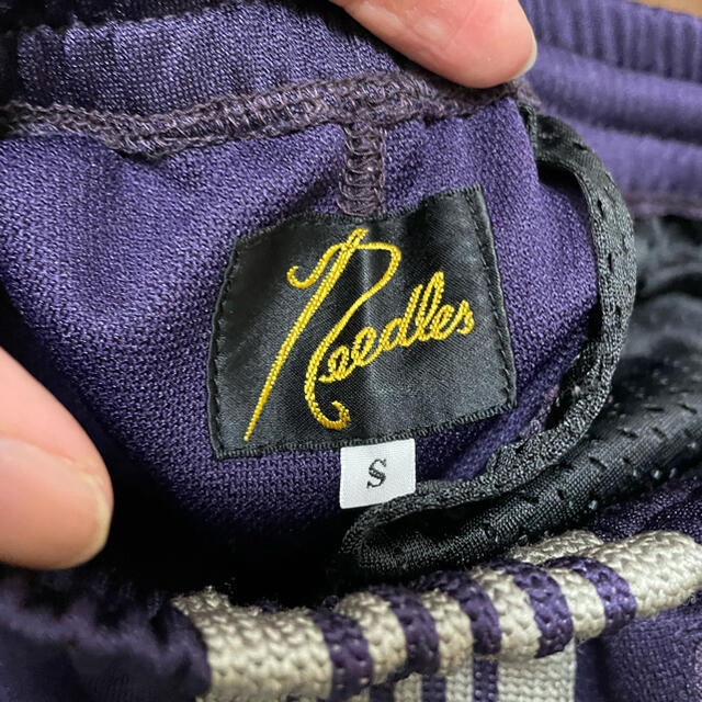 needles トラックパンツ パープル×ベージュ | wic-capital.net