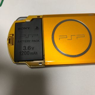 ソニー(SONY)のかりん様専用　psp3000 イエロー　カバー　充電器(携帯用ゲーム機本体)