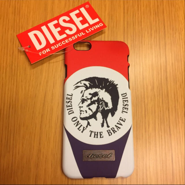 DIESEL(ディーゼル)の【男の憧れ】 タグ付き『DIESEL』 iphone6 6s case 未使用 スマホ/家電/カメラのスマホアクセサリー(iPhoneケース)の商品写真