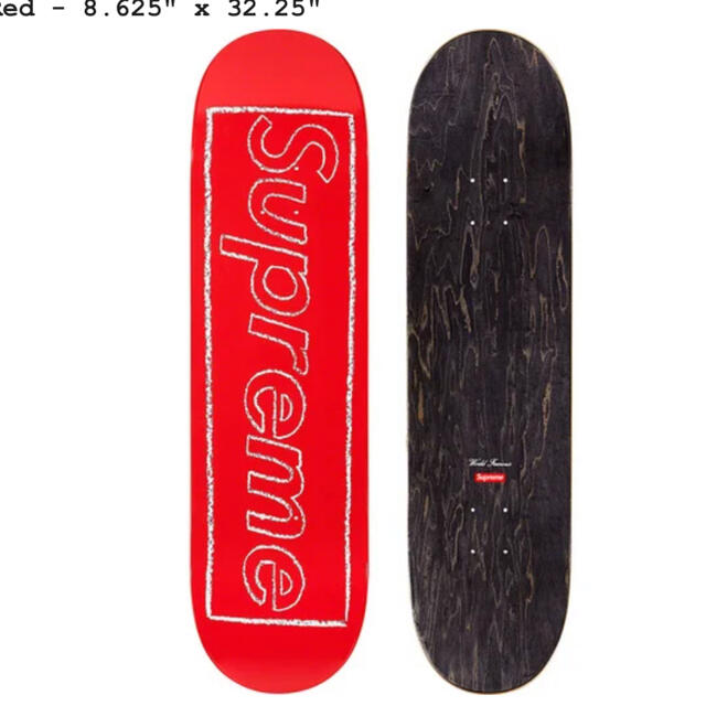 【専用】supreme KAWS Chalk Logo Skateboard