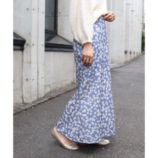 フラワー(flower)のmarguerite flower skirt(ロングスカート)