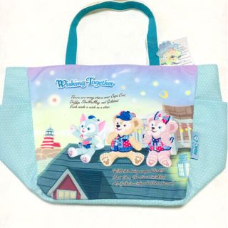 ディズニー(Disney)の新品★ディズニー ダッフィー 手さげ かばん★シェリーメイ ジェラトーニ  (キャラクターグッズ)