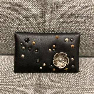 コーチ(COACH)のコーチ スタッズ カードケース(名刺入れ/定期入れ)