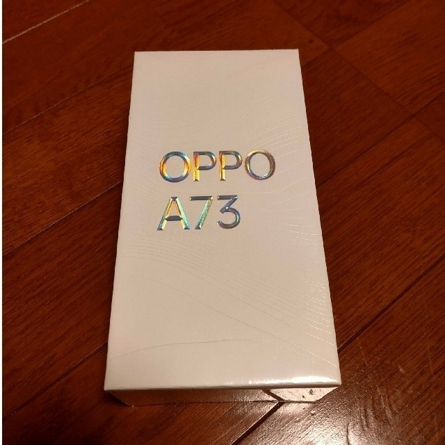 スマートフォン本体【新品未開封】OPPO A73 ネイビーブルー