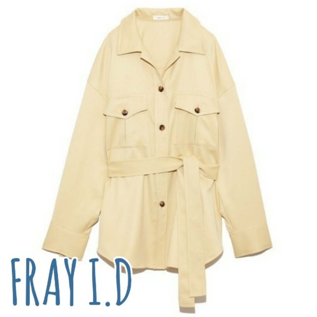 【新品未使用タグ付】FRAY I.D  CPOシャツジャケットsize1