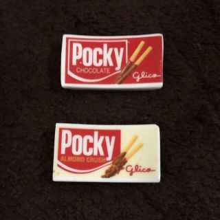 グリコ(グリコ)のグリコポッキー　箸置き2種　ノベルティ(ノベルティグッズ)