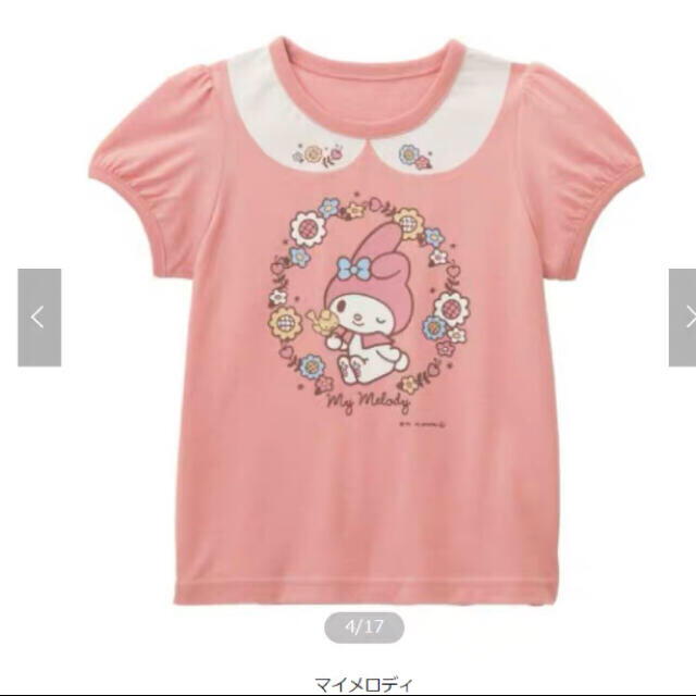 ベルメゾン(ベルメゾン)の新品未使用ベルメゾン千趣会女の子半袖Tシャツ110サイズ キッズ/ベビー/マタニティのキッズ服女の子用(90cm~)(Tシャツ/カットソー)の商品写真