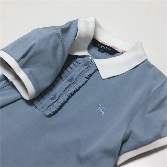 BURBERRY(バーバリー)の3点専用！バーバリー　半袖　シャツ　Tシャツ　120 フリル　春　夏　 キッズ/ベビー/マタニティのキッズ服女の子用(90cm~)(Tシャツ/カットソー)の商品写真