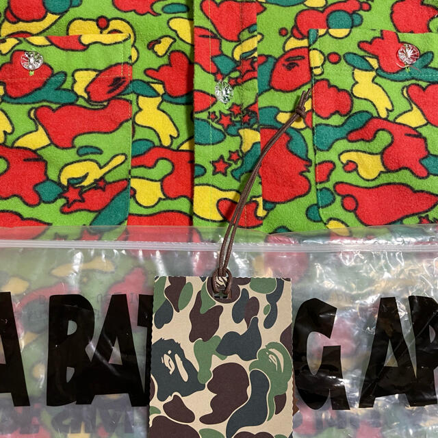 A BATHING APE サイケカモー シャーク パーカー