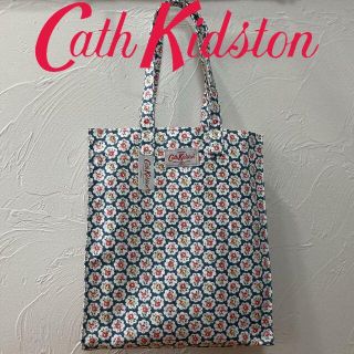 キャスキッドソン(Cath Kidston)の新品 キャスキッドソン コットンブックバッグ プロビンスローズネイビー(トートバッグ)