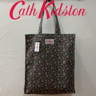 キャスキッドソン(Cath Kidston)の新品 キャスキッドソン コットンブックバッグ バスフラワーチャコール(トートバッグ)