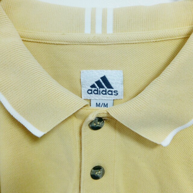 adidas(アディダス)の90s vintage　adidas　アディダス　長袖ポロシャツ　ラガーシャツ メンズのトップス(ポロシャツ)の商品写真