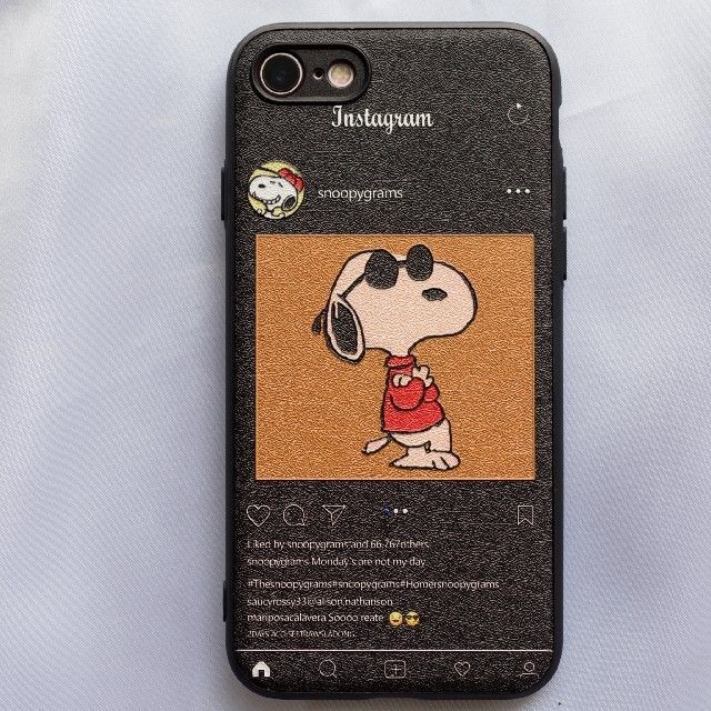 Snoopy Snoopy Peanutsスヌーピー ピーナッツ Iphoneケースシルクの通販 By いい評価100 スヌーピーならラクマ