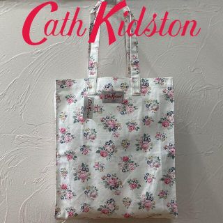 キャスキッドソン(Cath Kidston)の新品 キャスキッドソン コットンブックバッグ ブライヤーローズホワイト(トートバッグ)